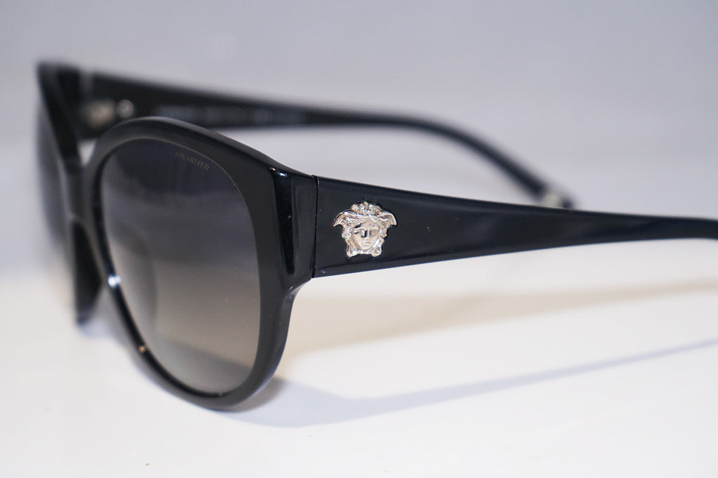 VERSACE Womens Designer Polarized Sunglasses Black MOD 4208 GB1/T3 14663