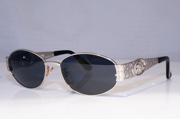 GIANNI VERSACE Mens Womens Vintage Designer Sunglasses Silver MOD S51 26M 18318