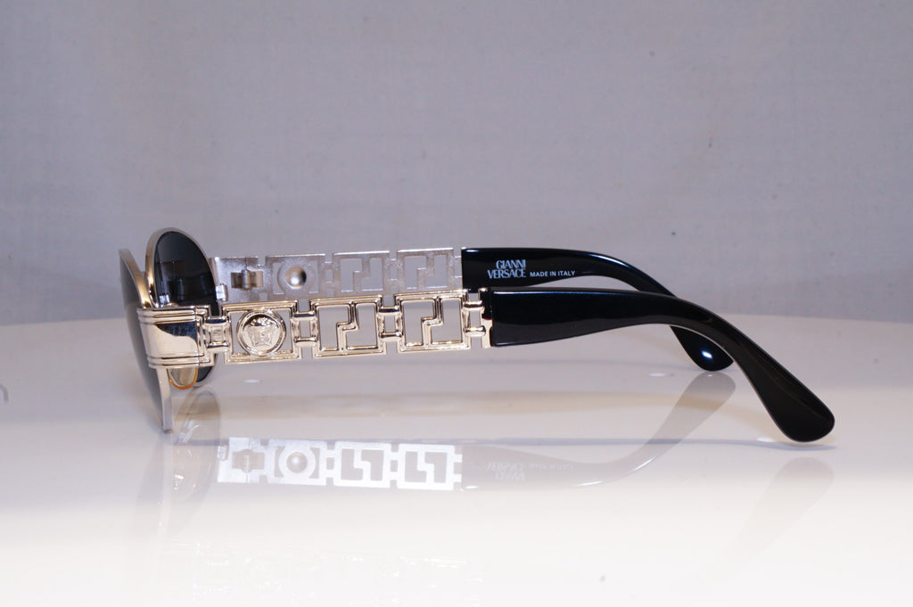 GIANNI VERSACE Mens Womens Vintage Designer Sunglasses Silver MOD S43 26M 18329