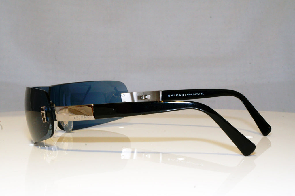 BVLGARI Mens Designer Sunglasses Black Shield 628 104/80 16917