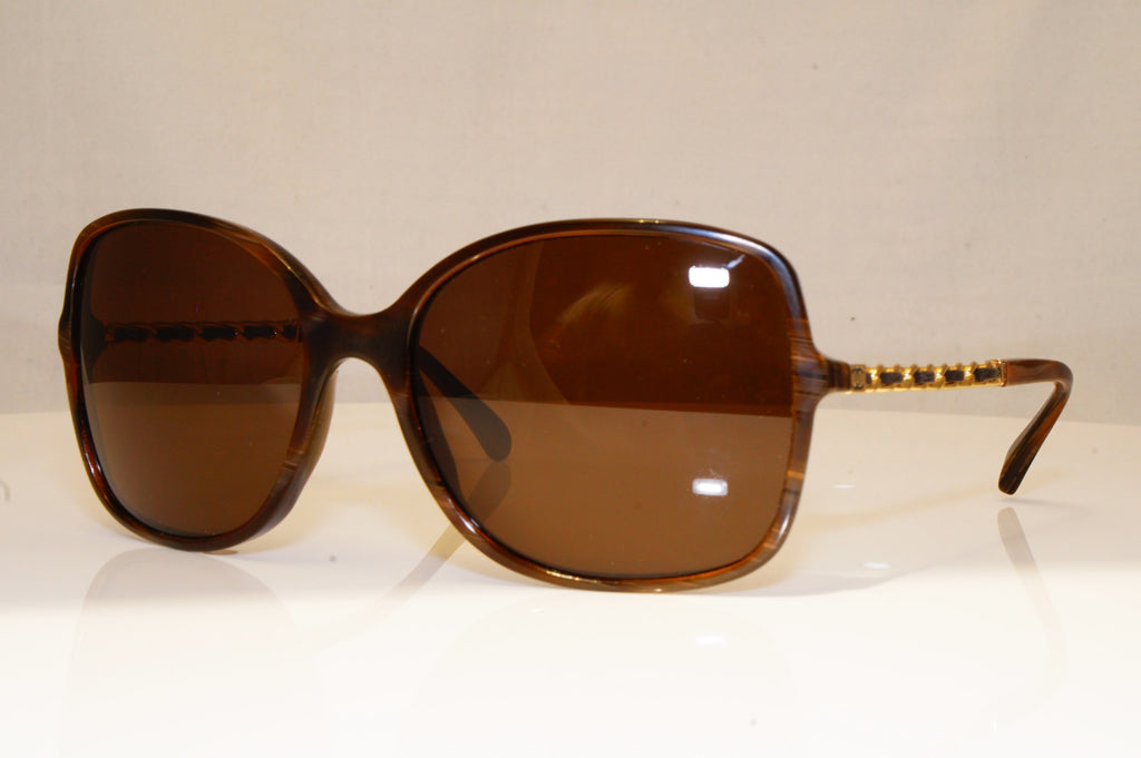 VERSACE Womens Diamante Designer Sunglasses Brown Wrap 4098-B 520/13 16709