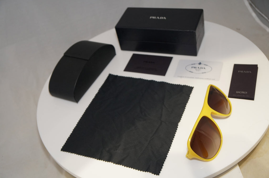 PRADA Mens Boxed Designer Sunglasses Yellow Pilot SPR 15M GKD-6S1 20540