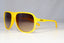PRADA Mens Boxed Designer Sunglasses Yellow Pilot SPR 15M GKD-6S1 20540