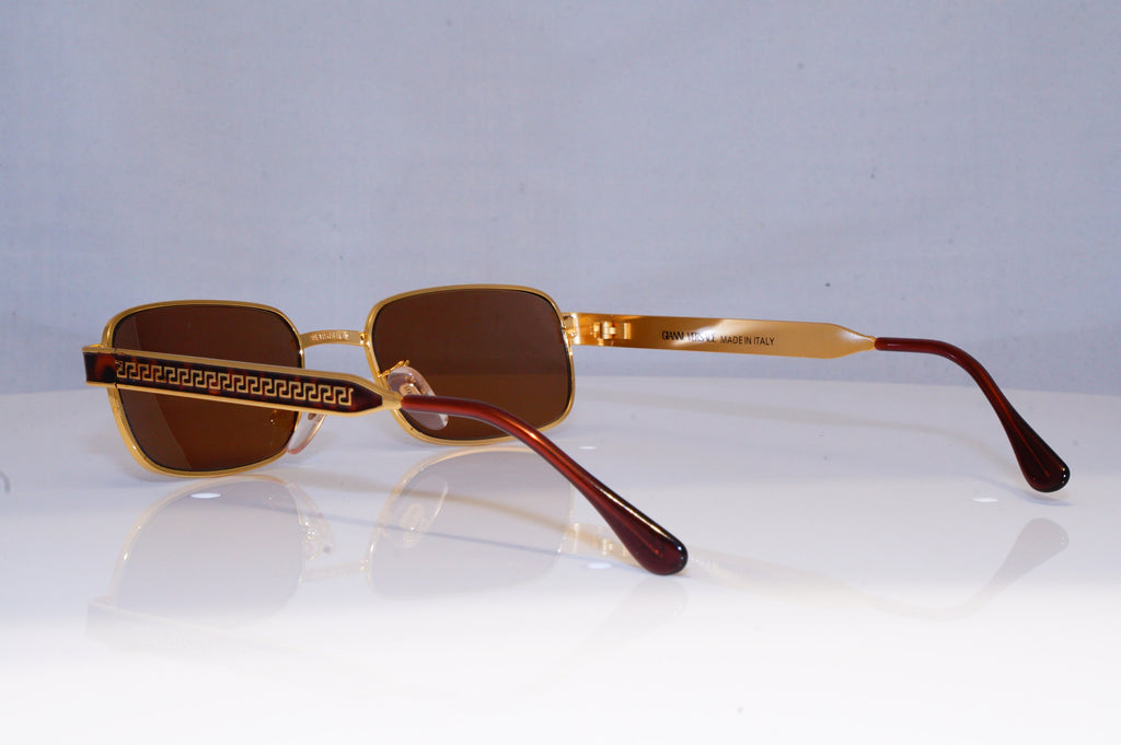 GIANNI VERSACE Mens Womens Vintage Designer Sunglasses Gold MOD S29 54M 18346