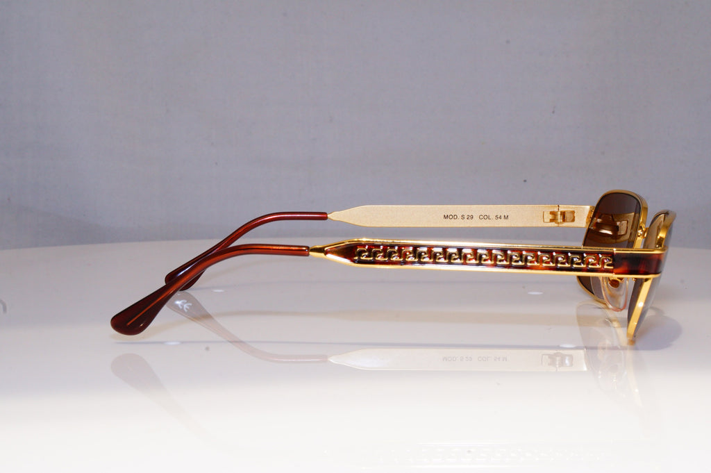 GIANNI VERSACE Mens Womens Vintage Designer Sunglasses Gold MOD S29 54M 18346