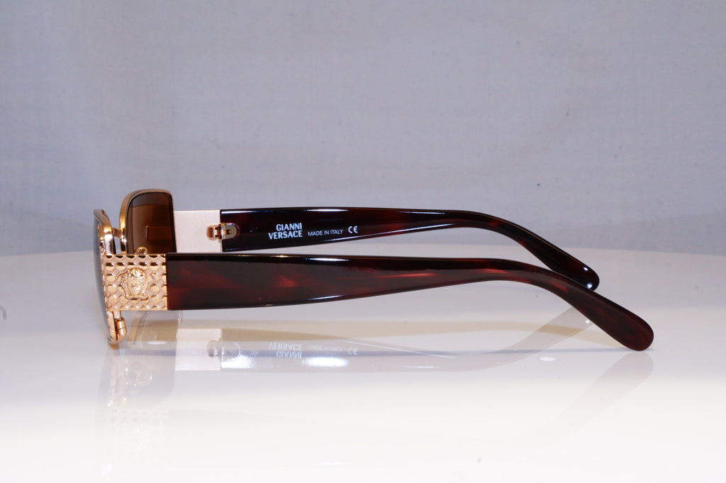 GIANNI VERSACE Mens Womens Vintage Designer Sunglasses Gold MOD X40 030 18398