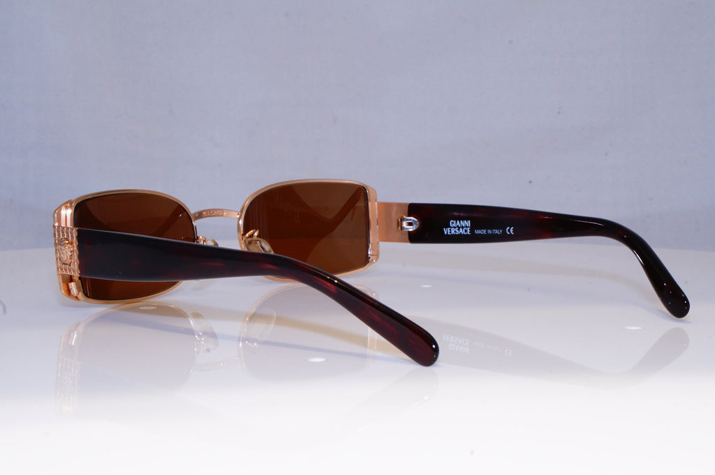 GIANNI VERSACE Mens Womens Vintage Designer Sunglasses Gold MOD X40 030 18398