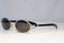 GUCCI Mens Womens Vintage 1990 Designer Sunglasses Black Oval GG 1614 4ZD 20528