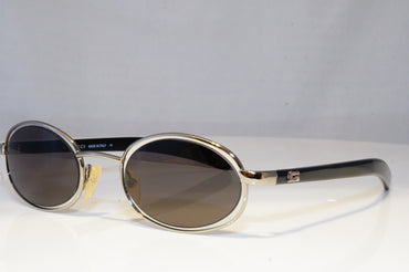 GUCCI Mens Womens Vintage 1990 Designer Sunglasses Black Oval GG 1614 4ZD 20528