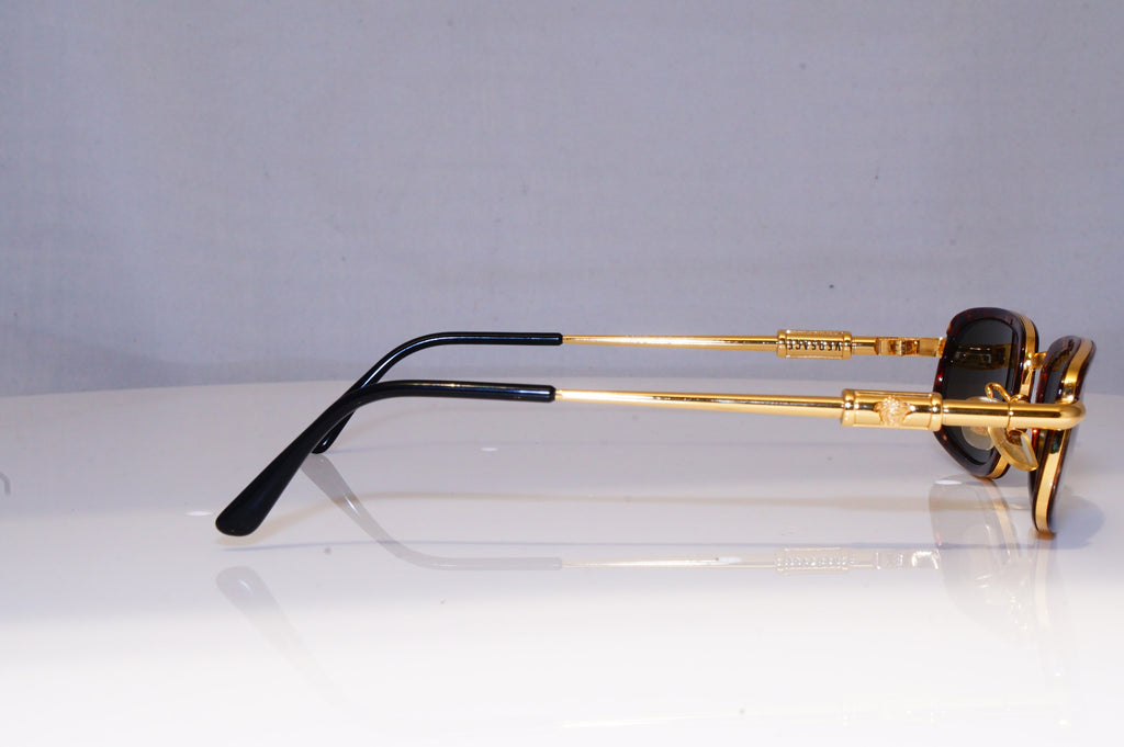 GIANNI VERSACE Mens Womens Vintage Designer Sunglasses Gold MOD X12 A11 18344