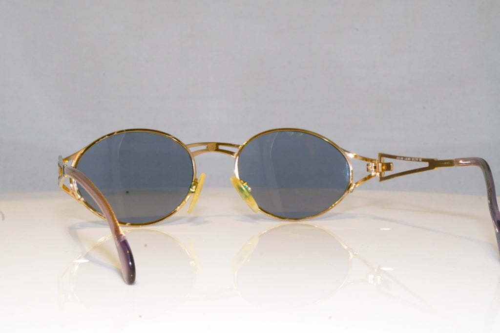 CAZAL Mens Vintage 1990 Designer Sunglasses Gold Rectangle 285 COL 625 17019