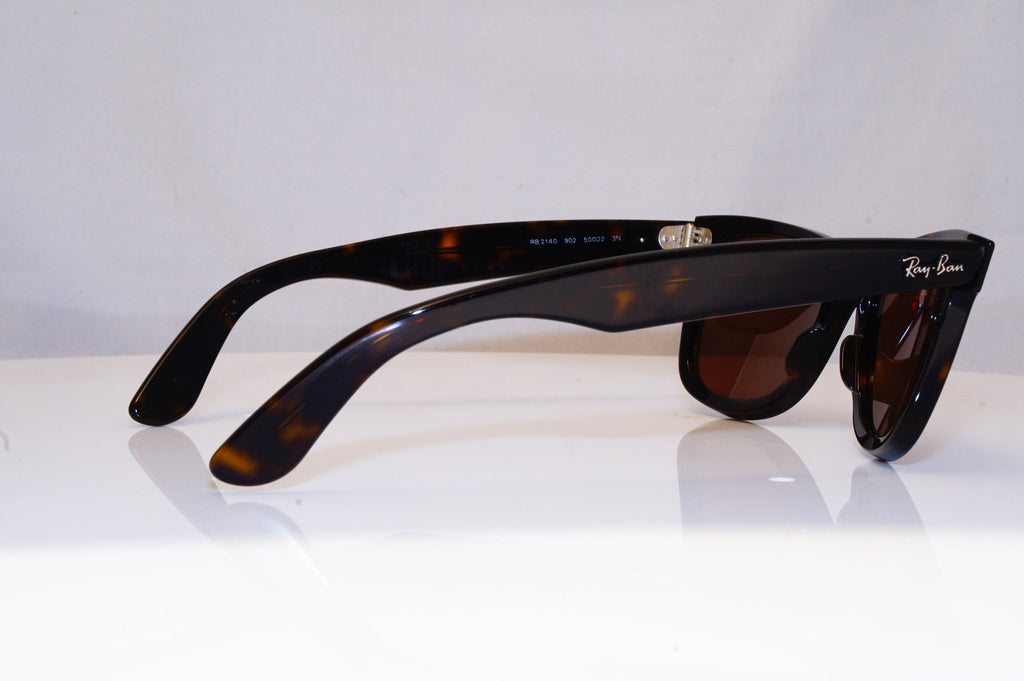 RAY-BAN Mens Vintage 1990 Designer Sunglasses Brown Wayfarer RB 2140 902 17318