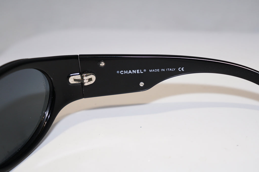 CHANEL Womens Designer Sunglasses Black Wrap 5073 C501/87 16025