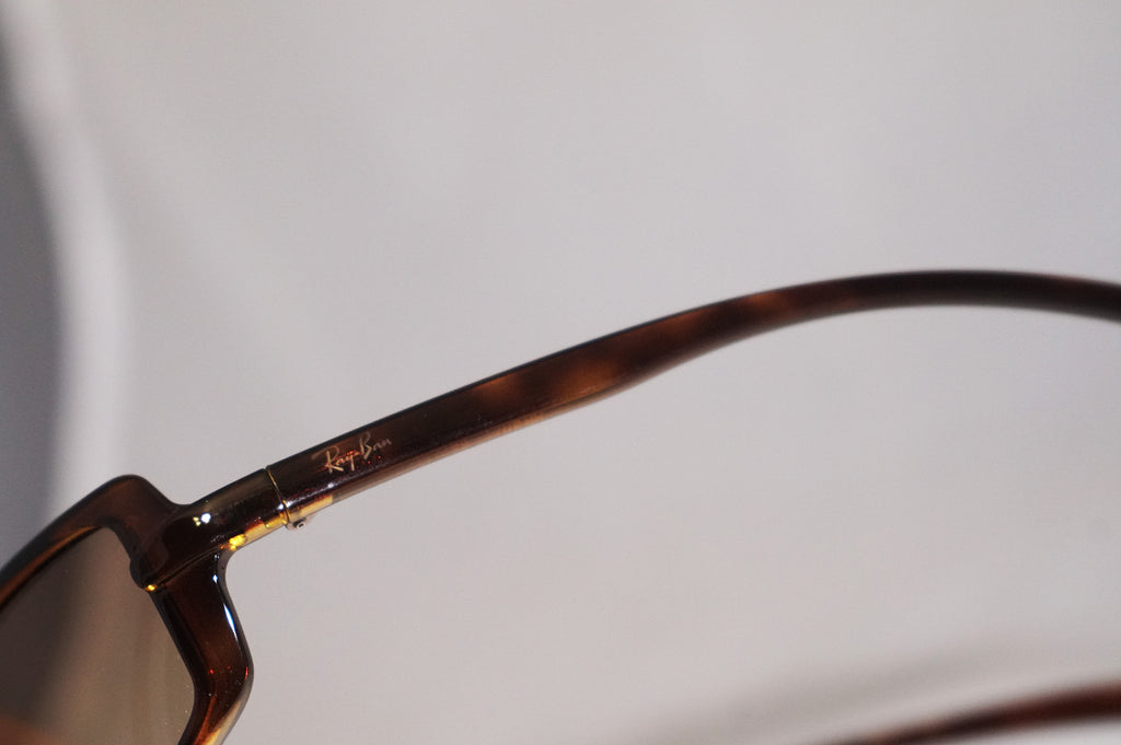 RAY-BAN Vintage Mens Designer Sunglasses Brown Wrap RB 4071 642/13 14883