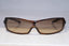 RAY-BAN Vintage Mens Designer Sunglasses Brown Wrap RB 4071 642/13 14883