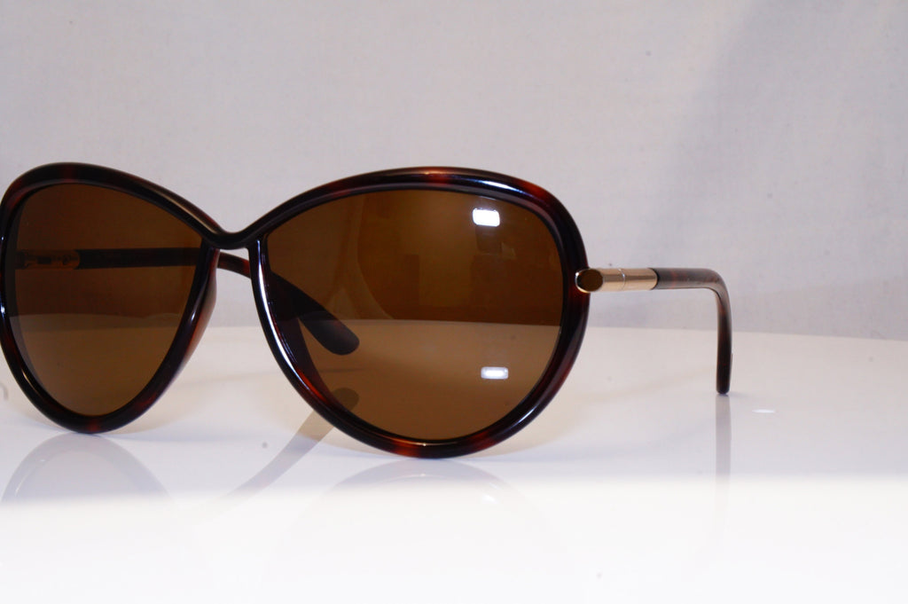 TOM FORD Womens Vintage 1990 Designer Sunglasses Brown Sabrina TF161 52J 17138