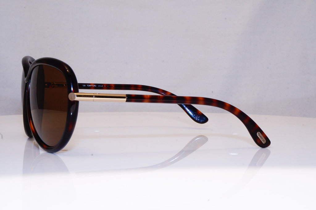 TOM FORD Womens Vintage 1990 Designer Sunglasses Brown Sabrina TF161 52J 17138