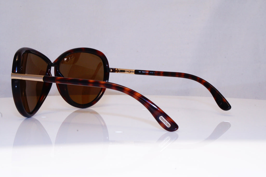 TOM FORD Womens Vintage 1990 Designer Sunglasses Brown Sabrina TF161 52J 17138