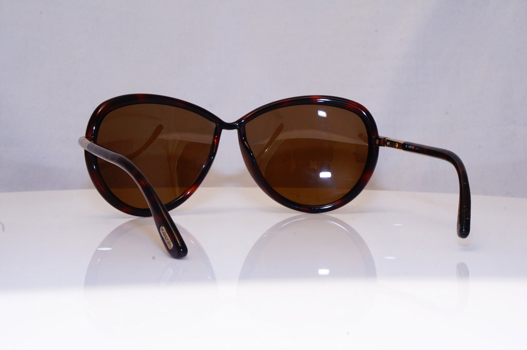 TOM FORD Womens Vintage 1990 Designer Sunglasses Brown Sabrina TF161 52J 17138