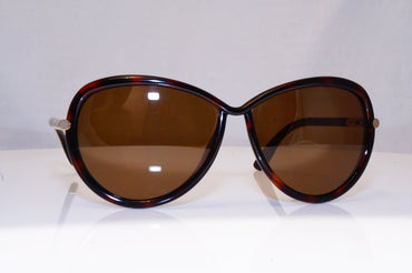 TOM FORD Womens Vintage 1990 Designer Sunglasses Brown Sabrina TF161 52J 17138