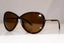 TOM FORD Womens Vintage 1990 Designer Sunglasses Brown Sabrina TF161 52J 17138