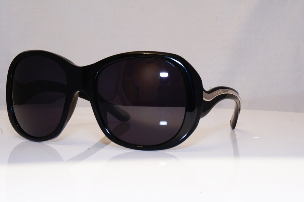 PRADA Womens Oversized Designer Sunglasses Black Square SPR 09L 1AB-3M1 16559