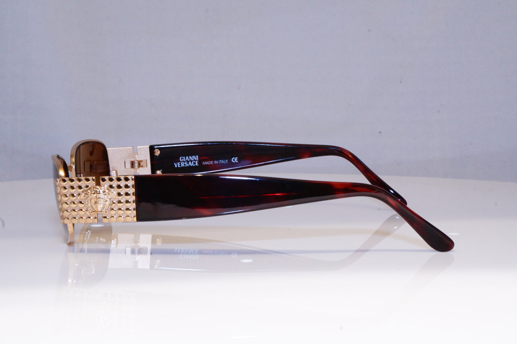 GIANNI VERSACE Mens Womens Vintage Designer Sunglasses Gold MOD X39 030 18317