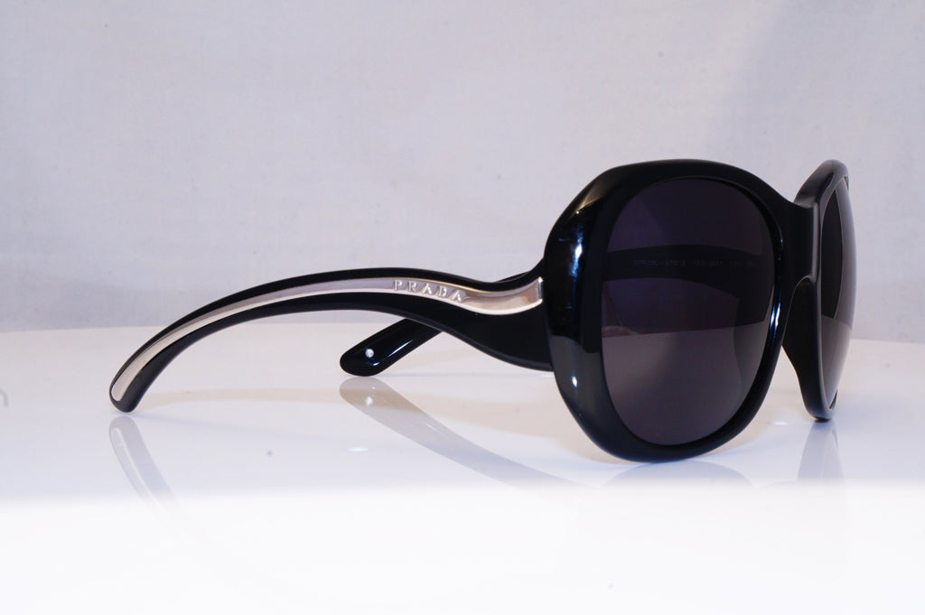 PRADA Womens Oversized Designer Sunglasses Black Square SPR 09L 1AB-3M1 16559
