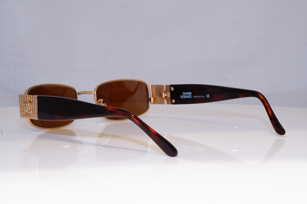 GIANNI VERSACE Mens Womens Vintage Designer Sunglasses Gold MOD X39 030 18317
