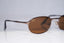 RAY-BAN Vintage Mens Designer Sunglasses Copper Oval W3129 Brn 14842