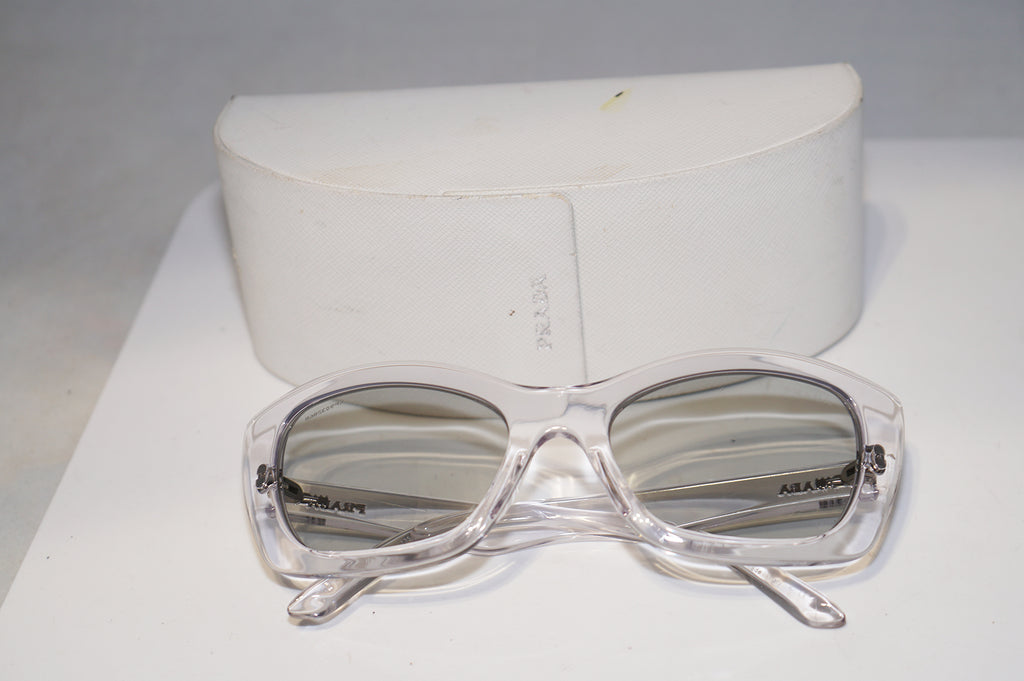 PRADA Womens Designer Sunglasses Clear Cat Eye SPR 19M 2AZ-4Q1 16016