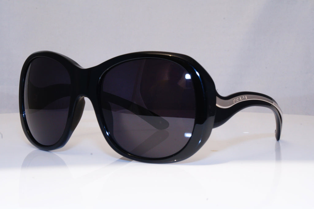 PRADA Womens Oversized Designer Sunglasses Black Square SPR 09L 1AB-3M1 16559