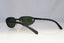 RAY-BAN Mens Vintage Designer Sunglasses Black Rectangle FLIGHT W3163 BLK 20516