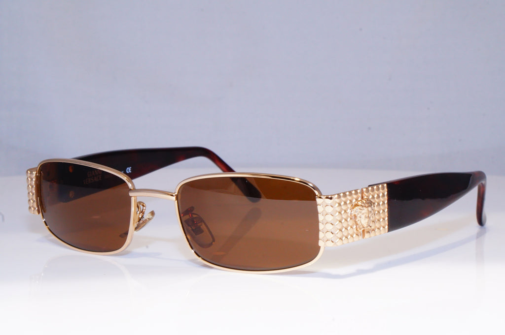 GIANNI VERSACE Mens Womens Vintage Designer Sunglasses Gold MOD X39 030 18317