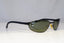 RAY-BAN Mens Vintage Designer Sunglasses Black Rectangle FLIGHT W3163 BLK 20516