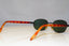RAY-BAN Mens Vintage 1990 Designer Sunglasses Brown Oval W2960 BRN 16877