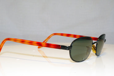 RAY-BAN Mens Vintage 1990 Designer Sunglasses Brown Oval W2960 BRN 16877