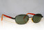 RAY-BAN Mens Vintage 1990 Designer Sunglasses Brown Oval W2960 BRN 16877