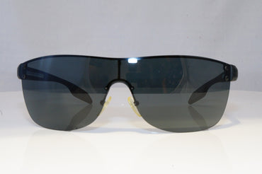 PRADA Mens Designer Sunglasses Black Shield SPS 52Q 1AB-1A1 20401