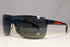 PRADA Mens Designer Sunglasses Black Shield SPS 52Q 1AB-1A1 20401