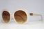 EMPORIO ARMANI Womens Designer Sunglasses Beige Round EA 4009 5082/2L 15951