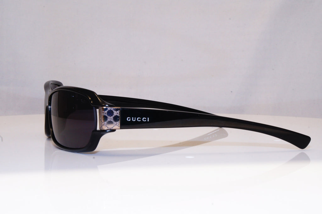 GUCCI Mens Vintage 1990 Designer Sunglasses Black Rectangle GG 2547 NE8 16923