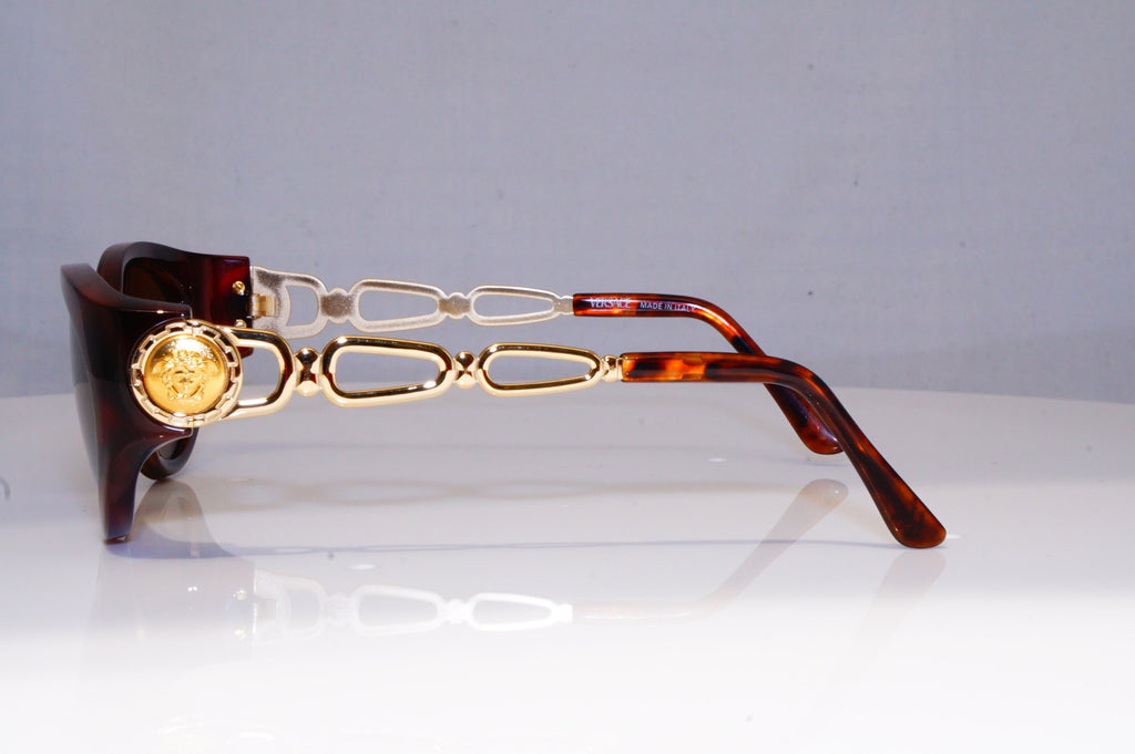 GIANNI VERSACE Mens Womens Vintage Designer Sunglasses Gold Medusa MOD 490 18252