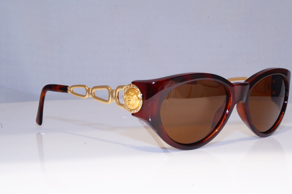 GIANNI VERSACE Mens Womens Vintage Designer Sunglasses Gold Medusa MOD 490 18252