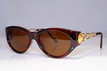 GIANNI VERSACE Mens Womens Vintage Designer Sunglasses Gold Medusa MOD 490 18252