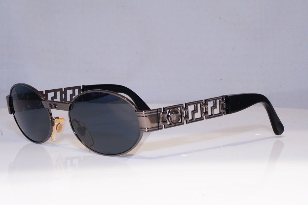 GIANNI VERSACE Mens Womens Vintage Designer Sunglasses Silver MOD S43 89M 18276