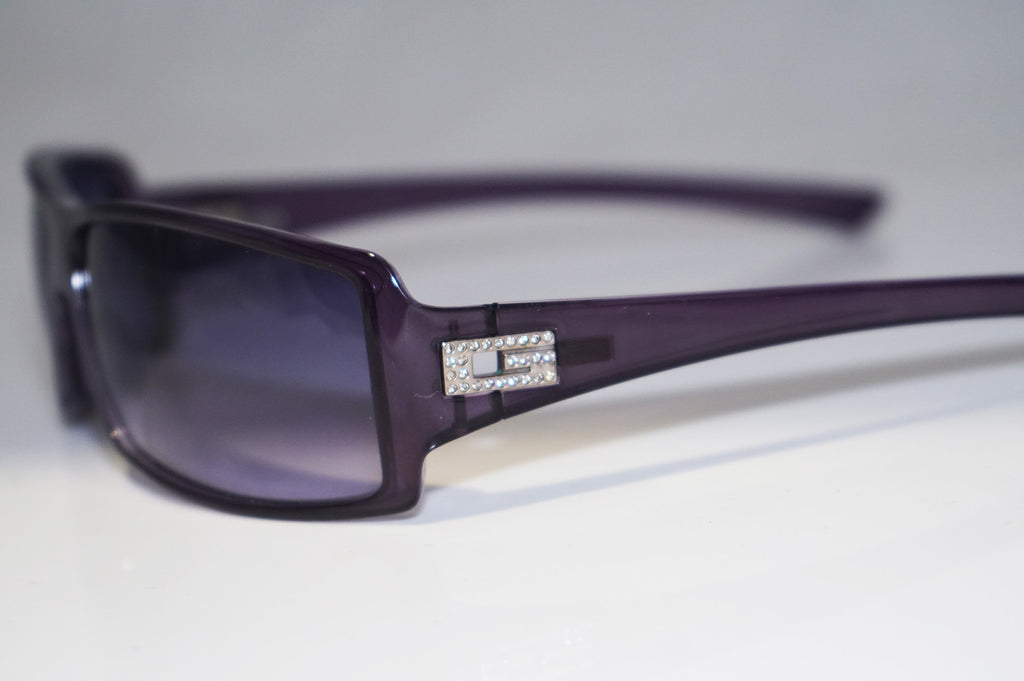 GUCCI Vintage Womens Unisex Crystal Designer Sunglasses Violet GG 2515 NM7 14805