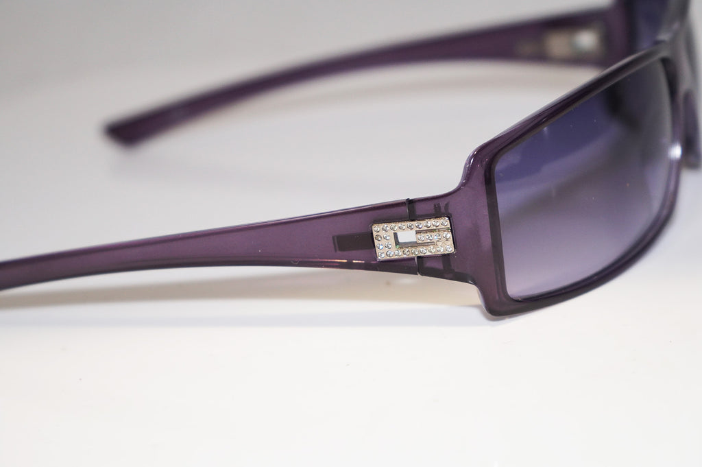 GUCCI Vintage Womens Unisex Crystal Designer Sunglasses Violet GG 2515 NM7 14805