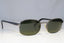 GIORGIO ARMANI Mens Vintage Designer Sunglasses Silver Rectangle 1510 1145 20508