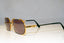 CAZAL Mens Vintage 1990 Designer Sunglasses Grey Rectangle 237 COL 302 17015